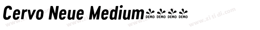 Cervo Neue Medium字体转换 Cervo Neue Medium字体转换